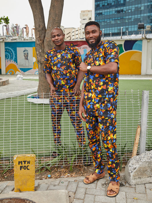 Two men in Lagos
